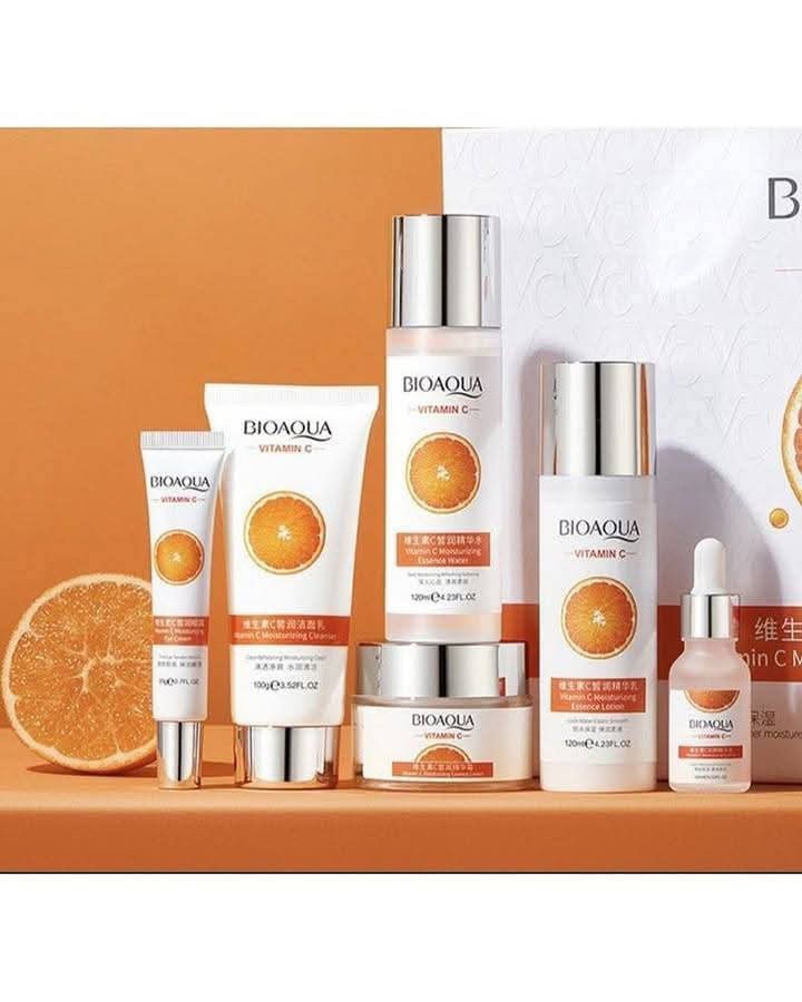 The complete BIOAQUA Vitamin C Skincare Set 🍊✨