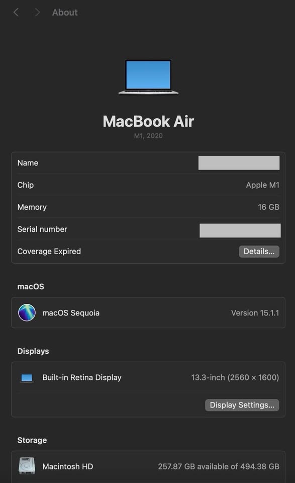 MacBook Air 13-inch