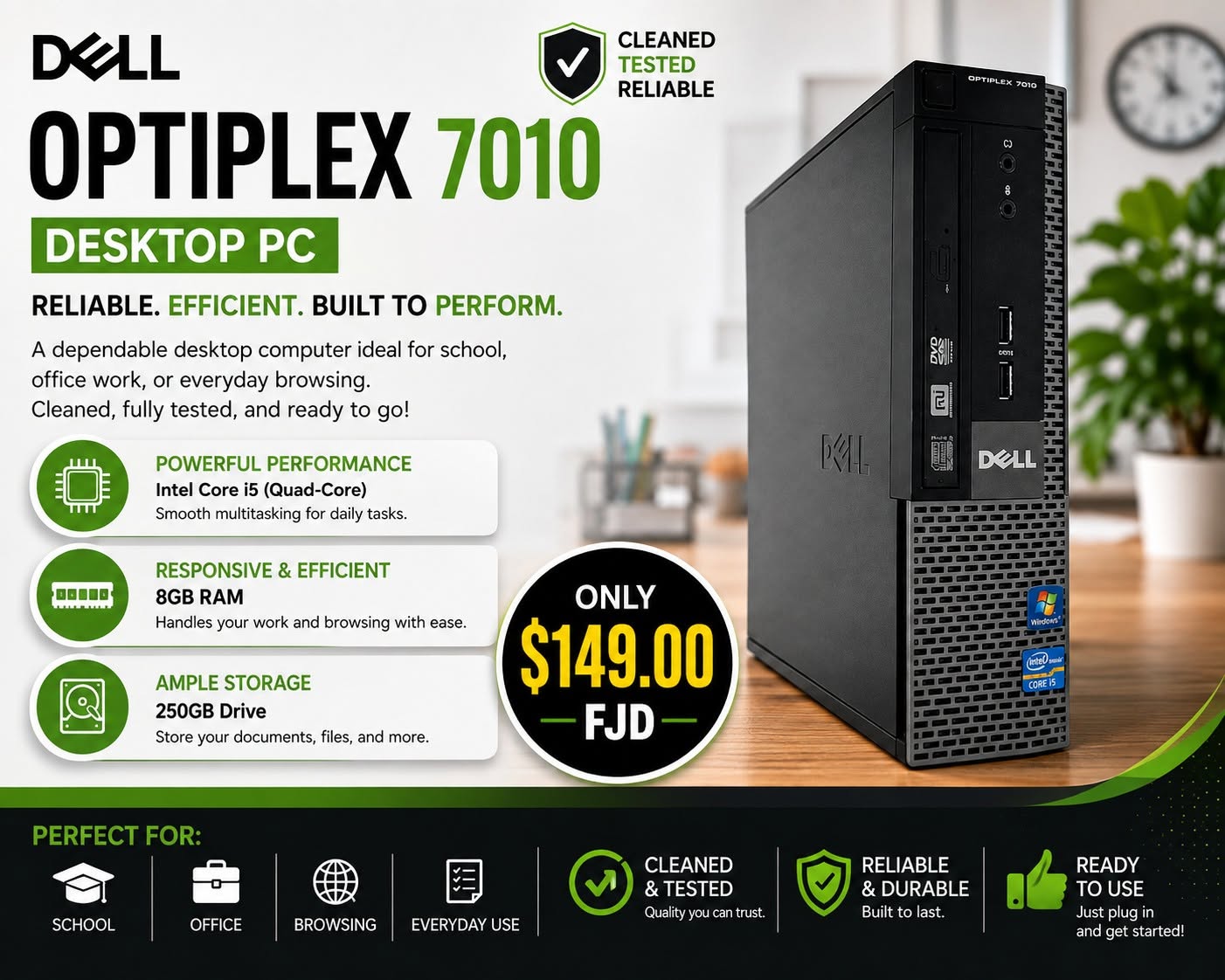 DELL OPTIPLEX 7010 DESKTOP PC
