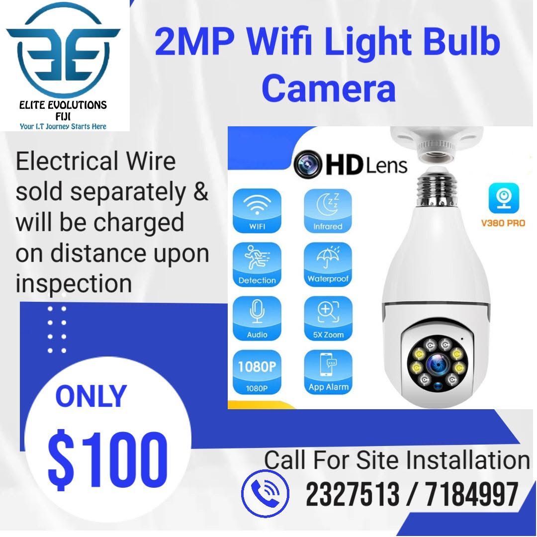 Bulb Wifi Camera
