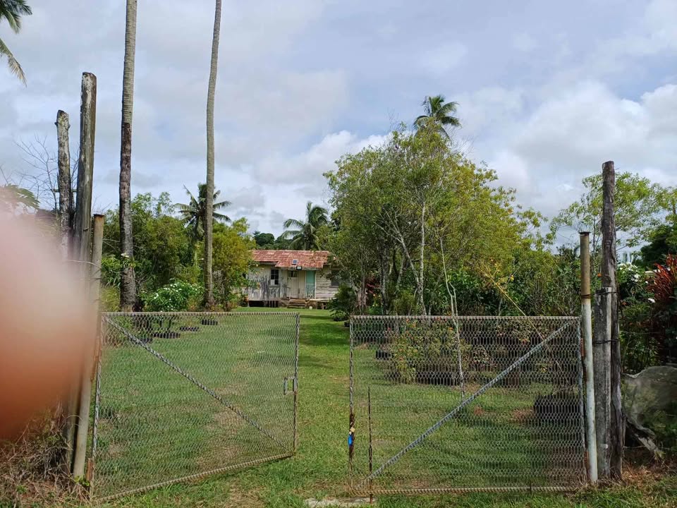 Land and house for sale