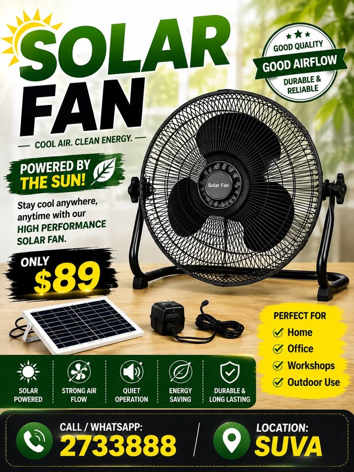 Solar fan