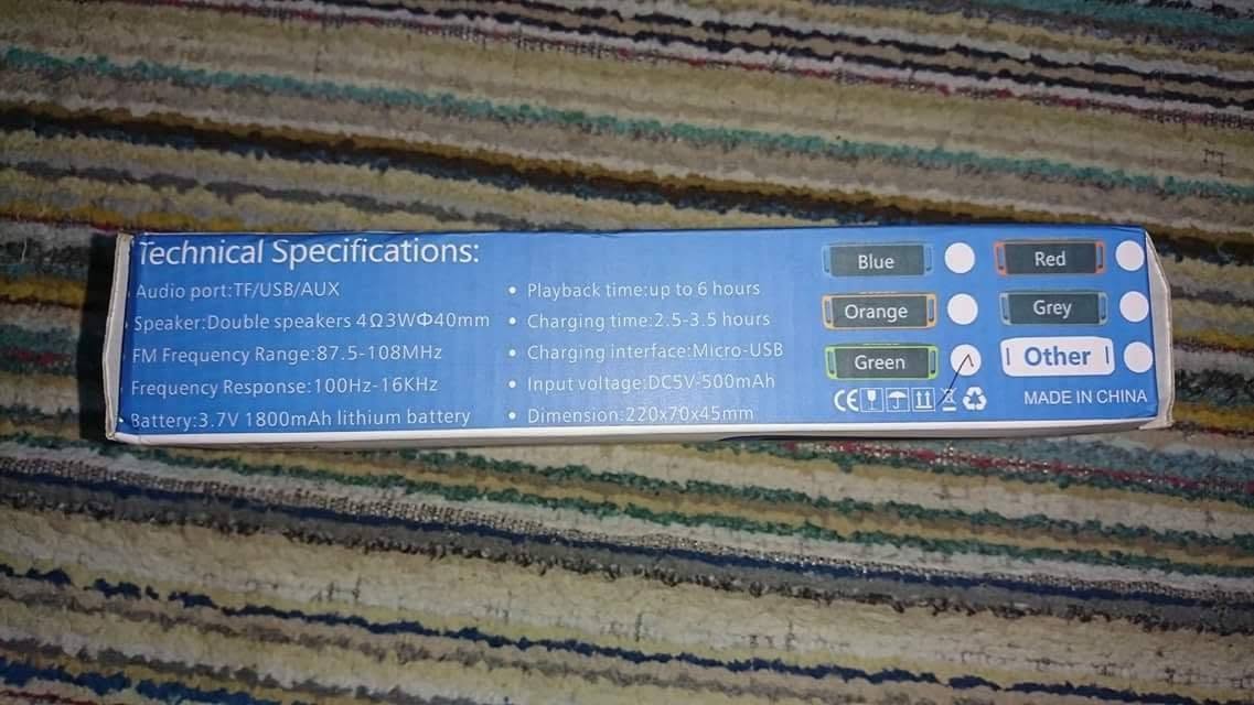 5x Music Wireless Bluetooth Speakers