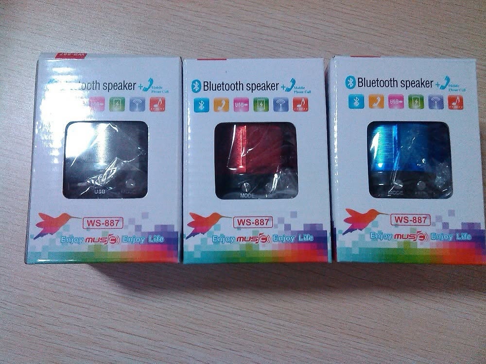 MINI BLUETOOTH PORTABLE SPEAKER (WS-887)