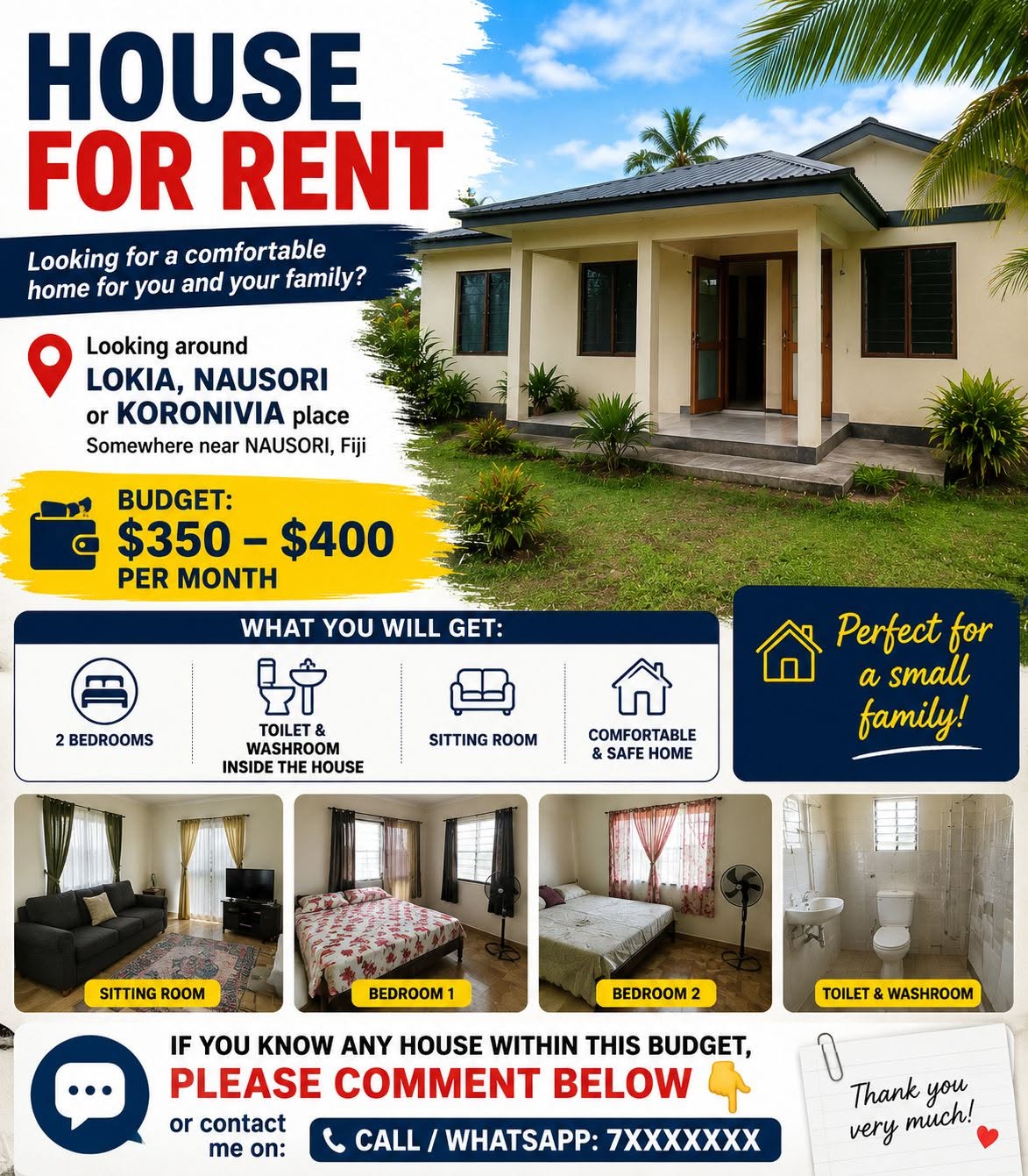 house for rent