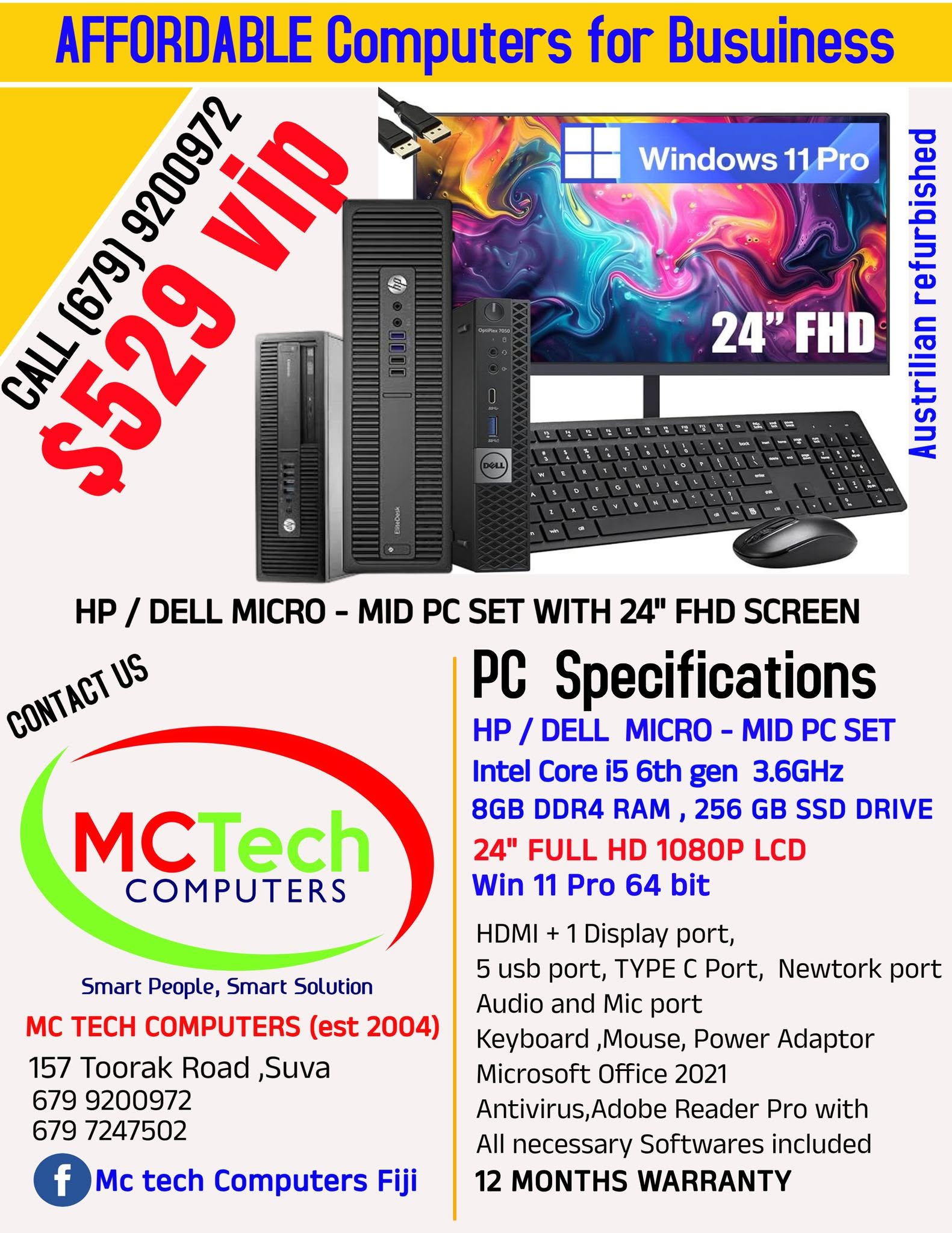BUSINESS COMPUTER FOR SALE
