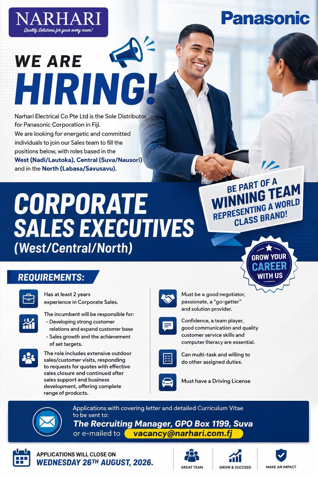 Corporate Sales Executives