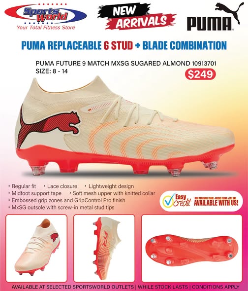PUMA Future 9 Match MxSG (Sugared Almond)