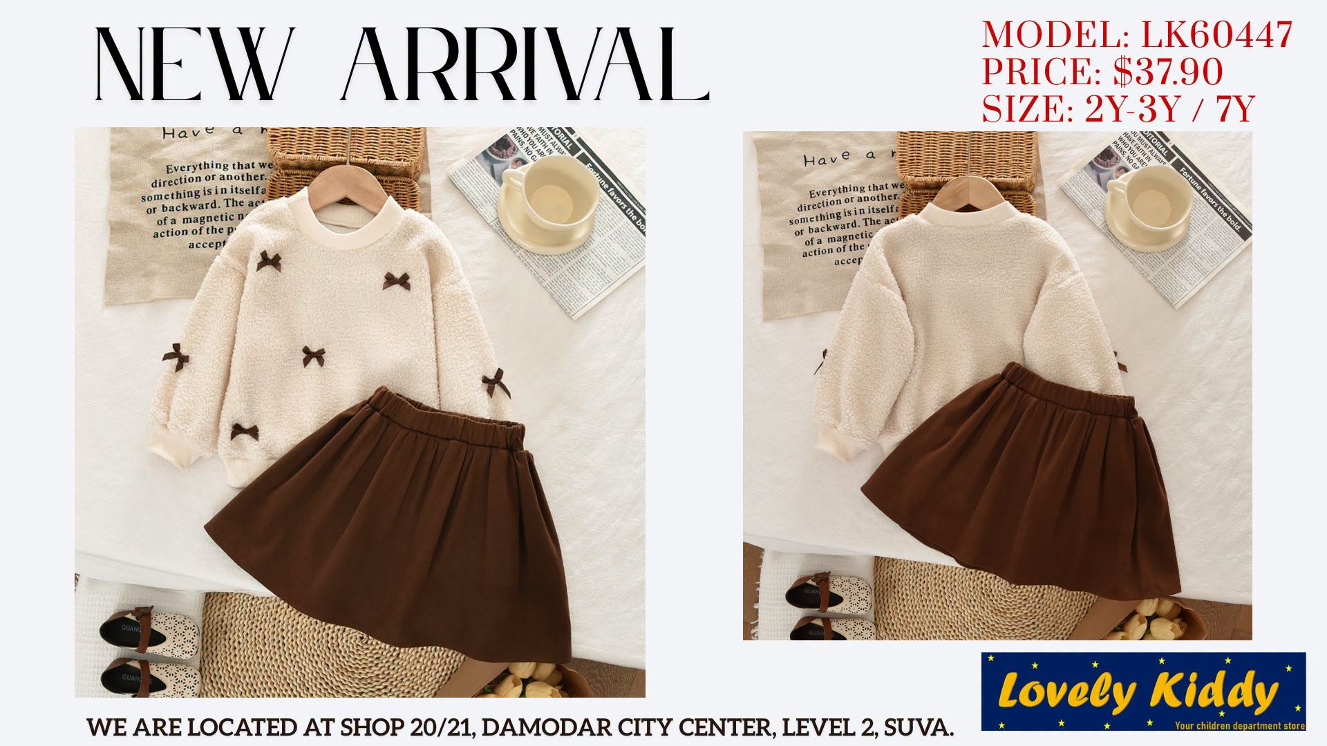 new range of kid's clothes