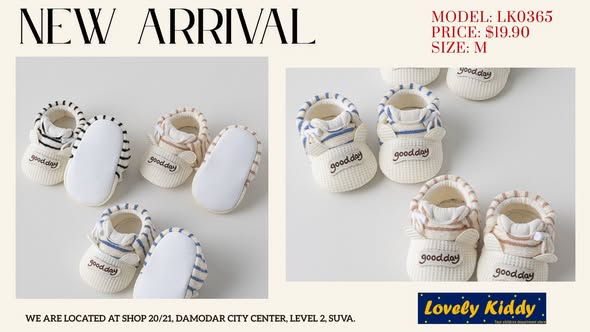 new range of baby booties